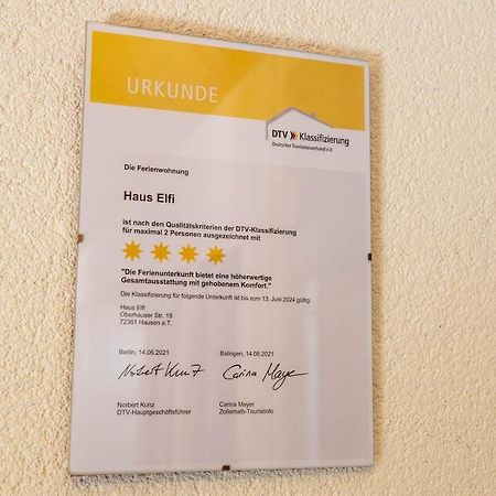 Appartamento Haus Elfi Hausen am Tann Esterno foto